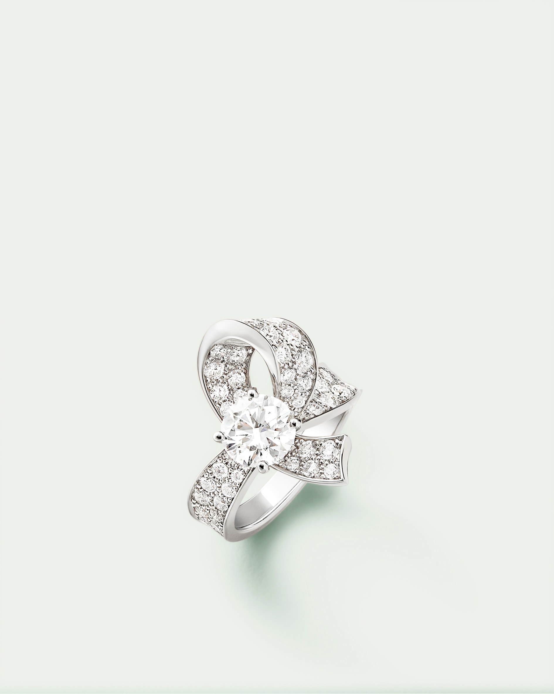 Solitaires and engagement rings, Van Cleef & Arpels.