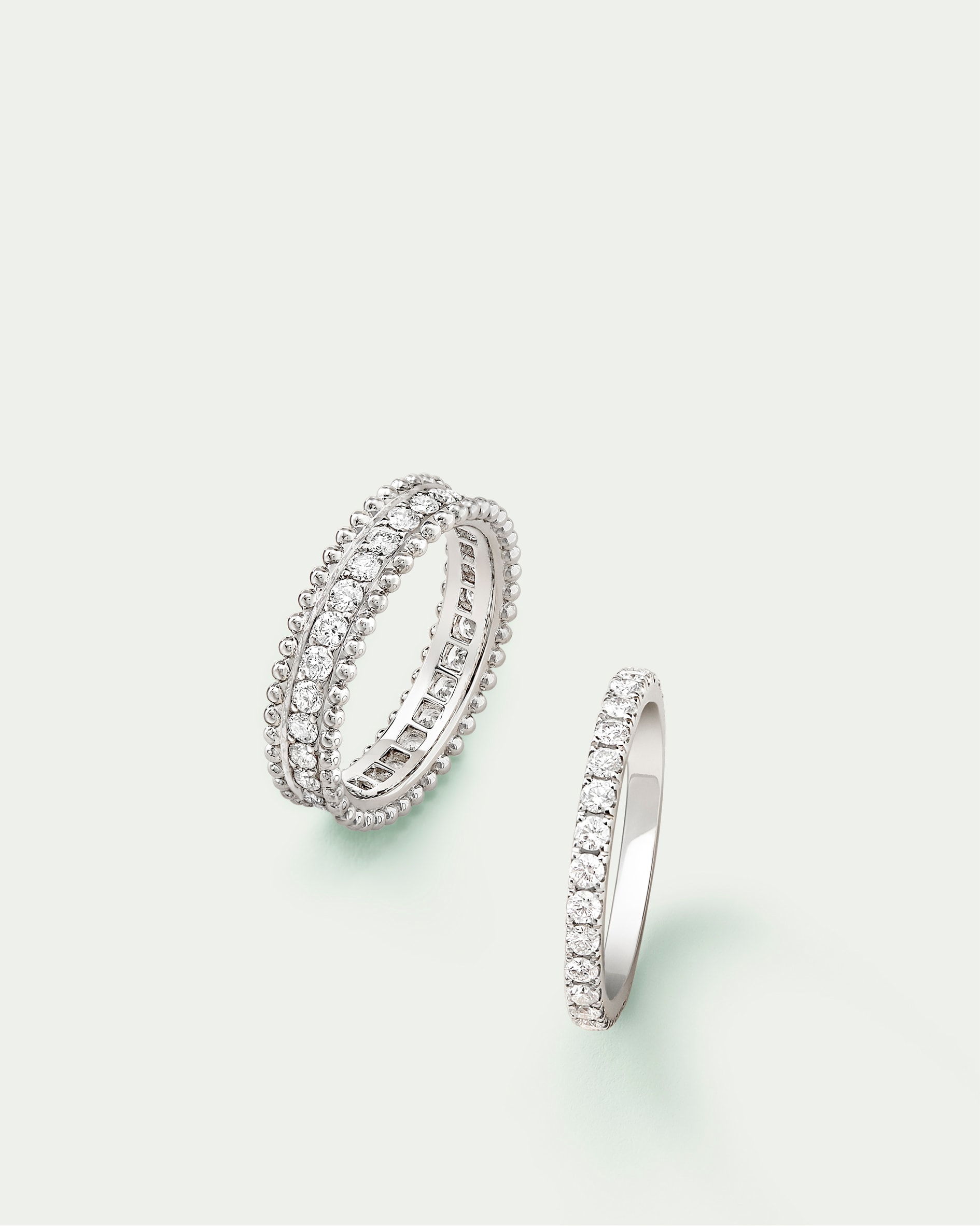 Wedding bands, Van Cleef & Arpels.