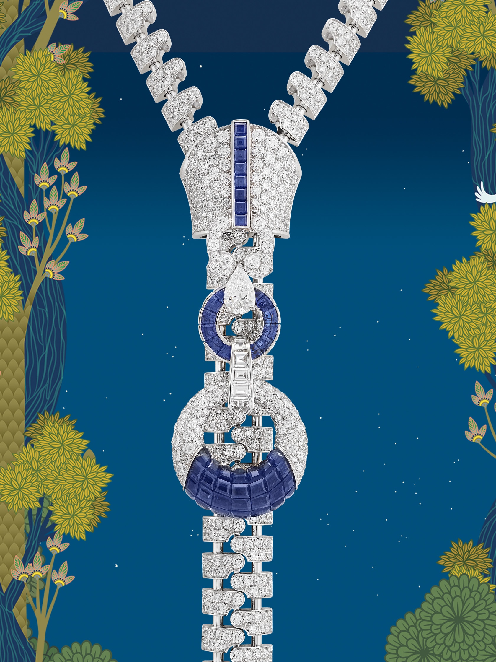 Van cleef & arpels zip necklace cheap