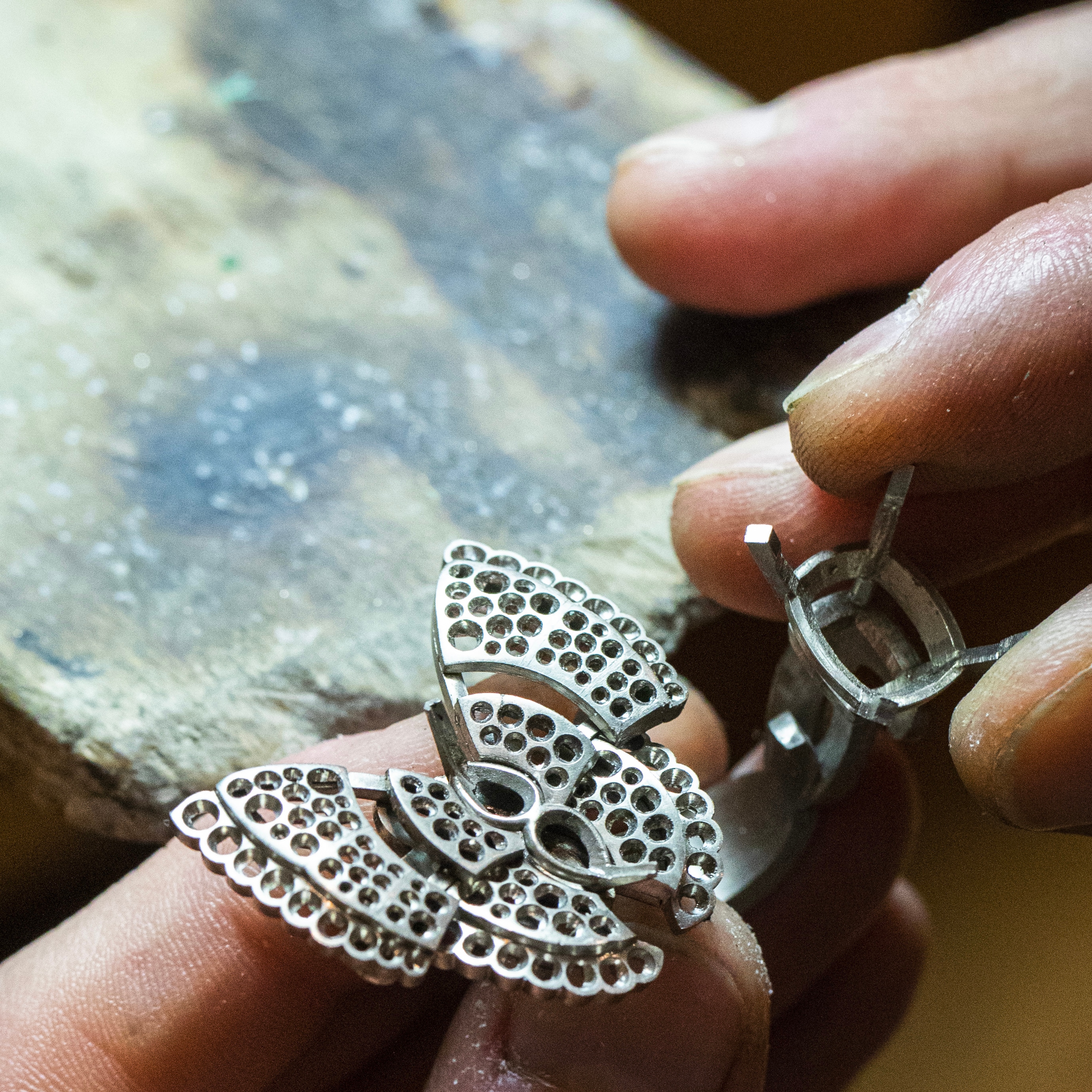 Butterflies系列，Van Cleef & Arpels梵克雅宝。