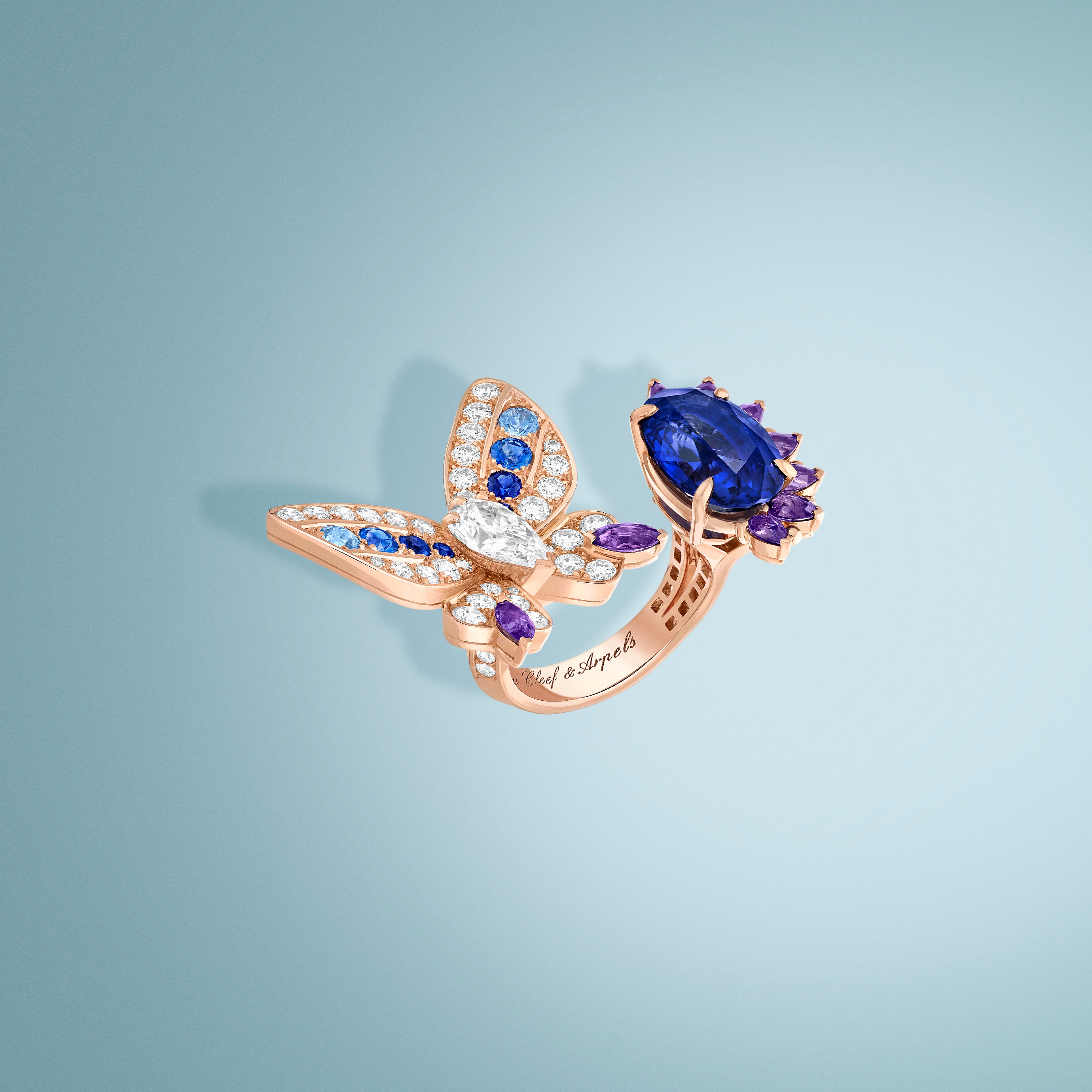 Butterflies系列，Van Cleef & Arpels梵克雅宝。