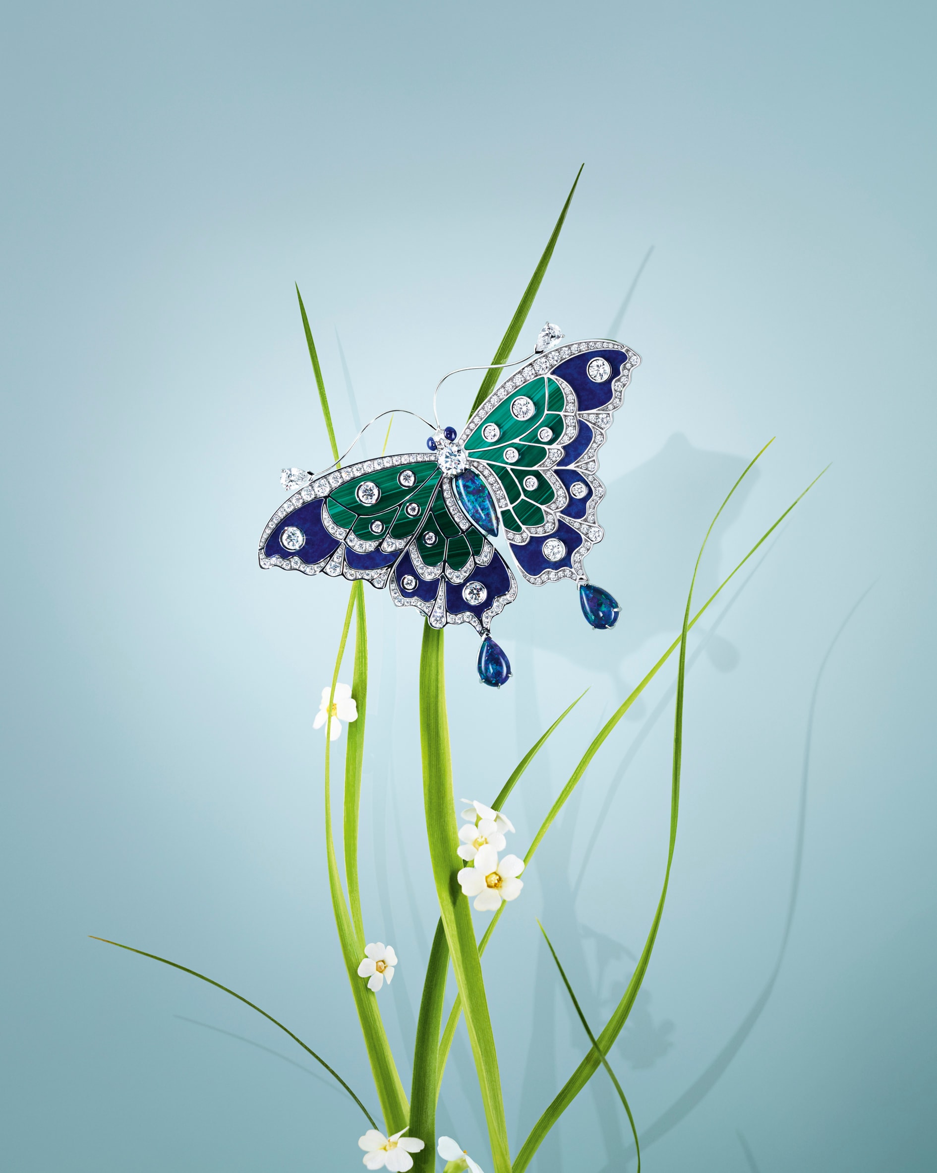 Butterflies系列，Van Cleef & Arpels梵克雅宝。