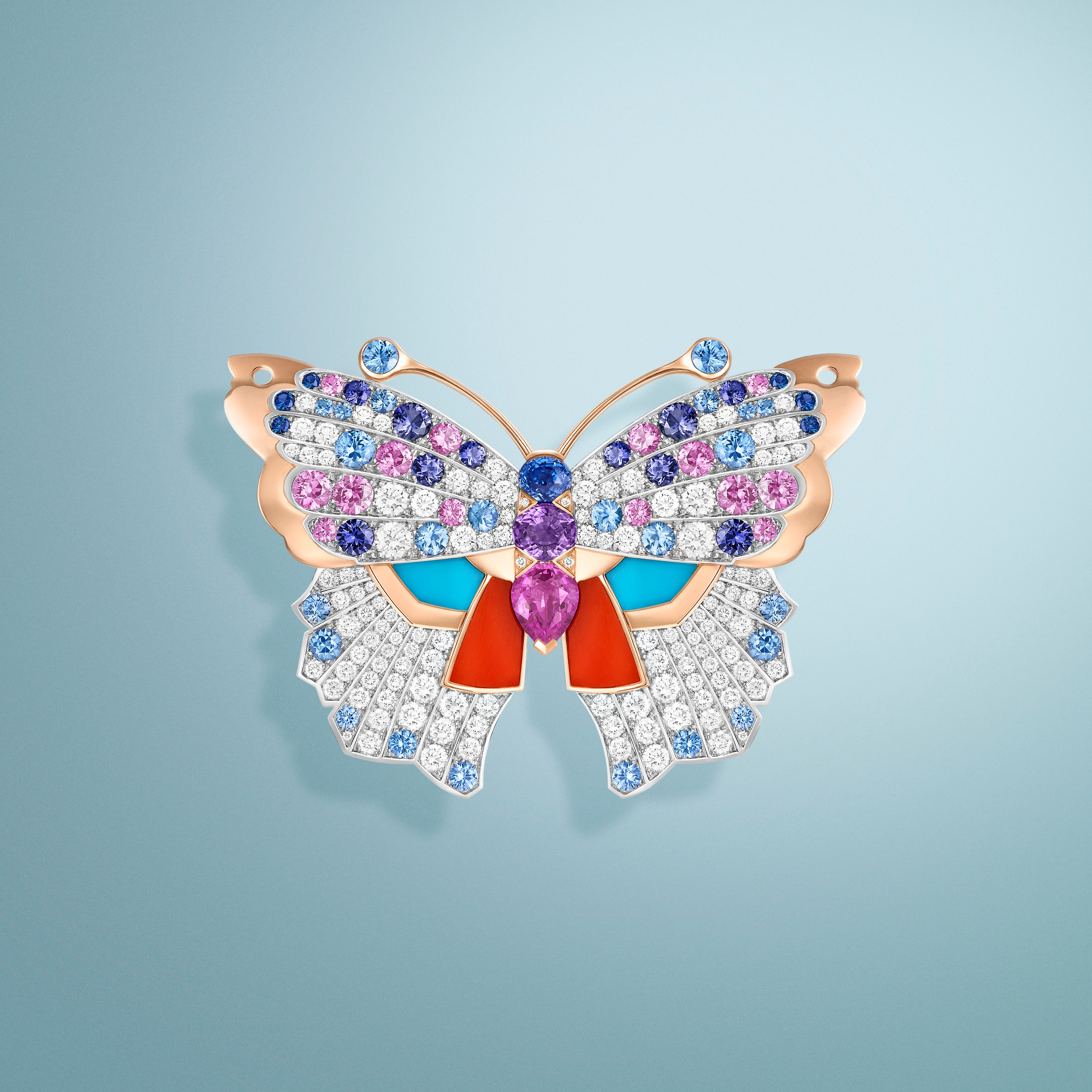 Butterflies系列，Van Cleef & Arpels梵克雅宝。