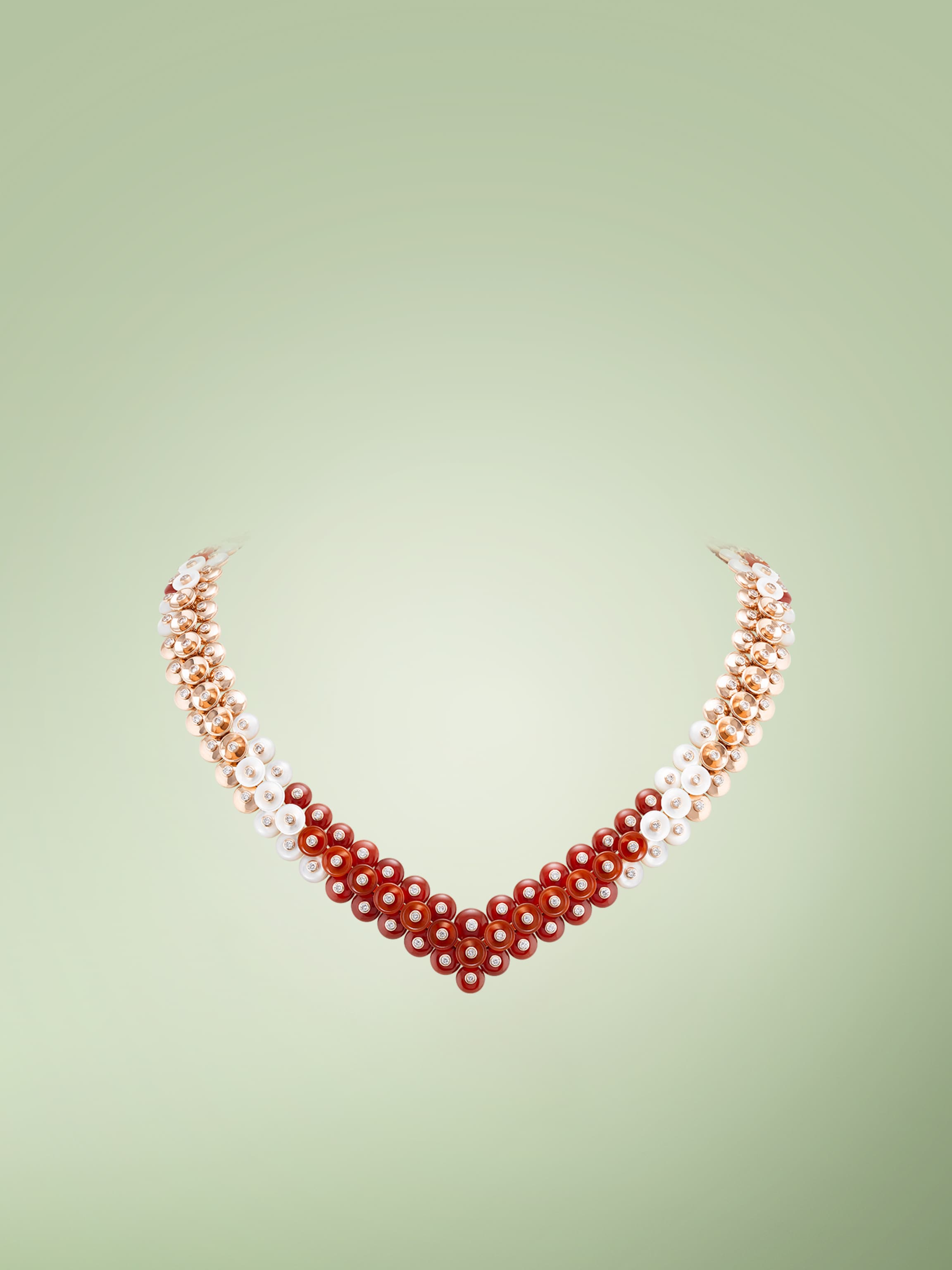 Bouton d'or系列，项链和树枝，封面图片，Van Cleef & Arpels梵克雅宝