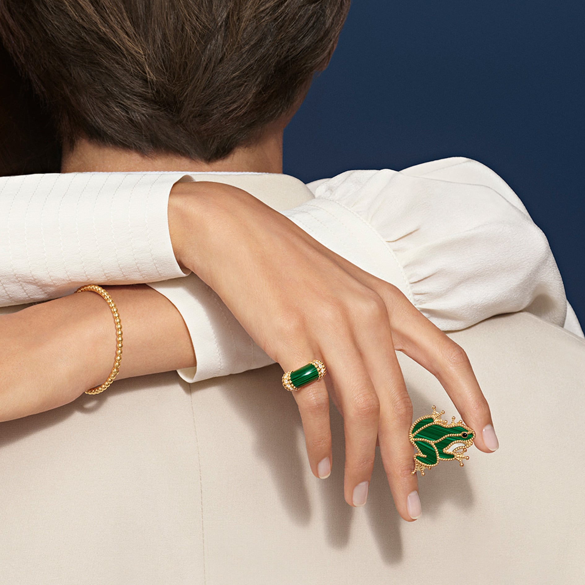 Lucky Animals系列，frog胸针，胸针，Van Cleef & Arpels梵克雅宝