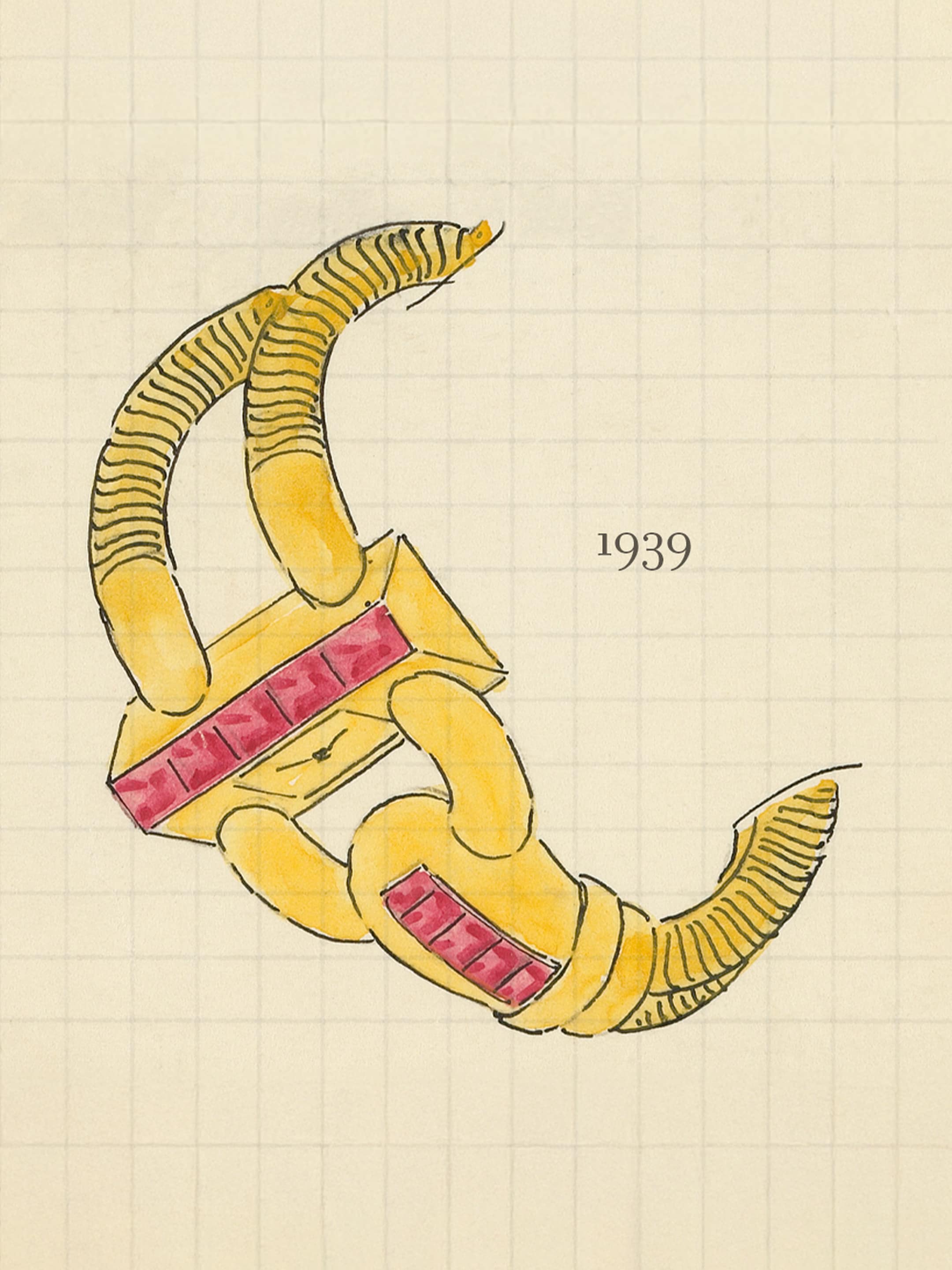 Cadenas系列，Van Cleef & Arpels梵克雅宝。