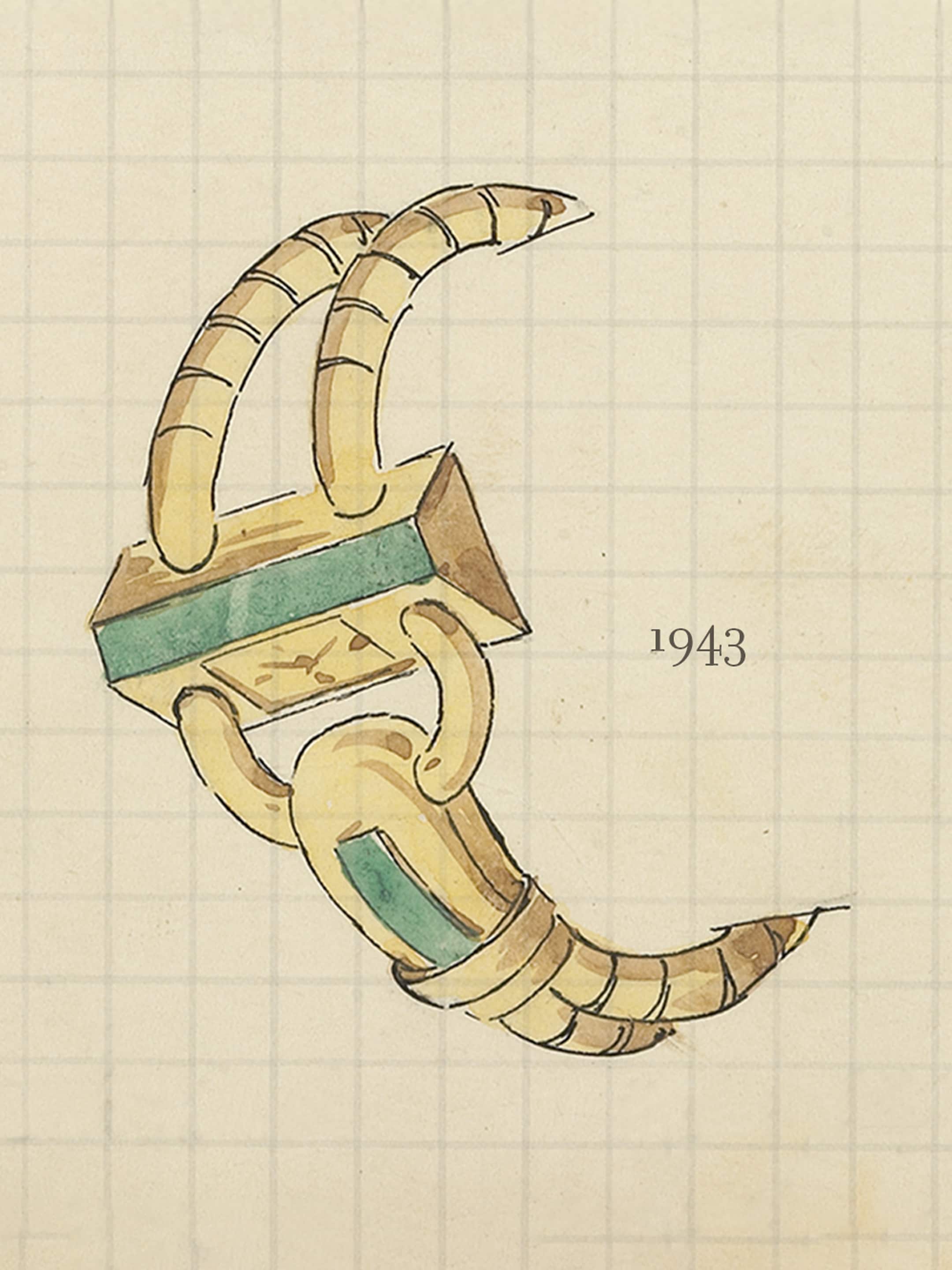 Cadenas系列，Van Cleef & Arpels梵克雅宝。