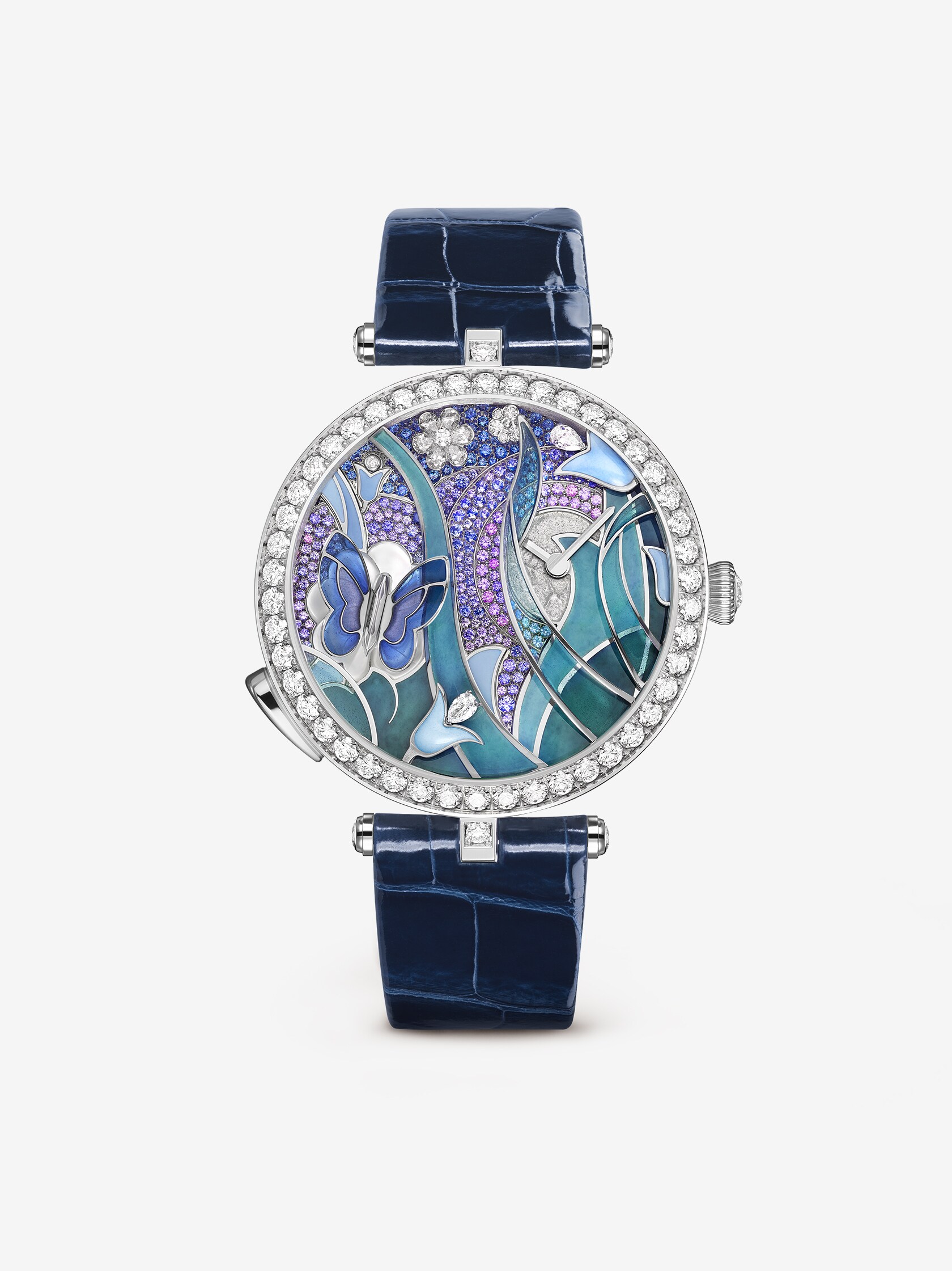 Lady Arpels Papillon Automate腕表，Poetic Complications诗意复杂功能腕表系列。Van Cleef & Arpels梵克雅宝