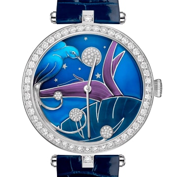 Lady Arpels Jour Nuit Oiseaux de Paradis腕表