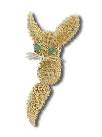 Fennec胸针,1966年 - Van Cleef & Arpels