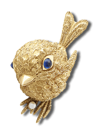 Paris Sarrow胸针,1965年 - Van Cleef & Arpels