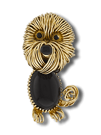 Dog胸针,1960年 - Van Cleef & Arpels