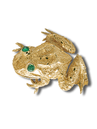 Frog胸针,1967年 - Van Cleef & Arpels